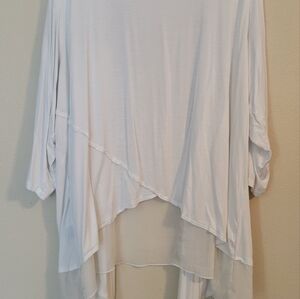 White/Sheer Cardigan